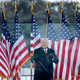 Former US President Donald Trump speaks to supporters from The Ellipse near the White House on January 6, 2021, in Washington, DC.